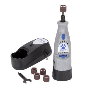 드레멜 Dremel 7300-PT 4.8V Cordless Pet Dog Nail Grooming and Grinding Tool, Safely and Humanely Trim Pet and Dog Nails