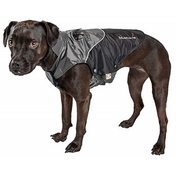 touchdog Subzero-Storm Waterproof 3M Reflective Dog Coat w/Blackshark Technology